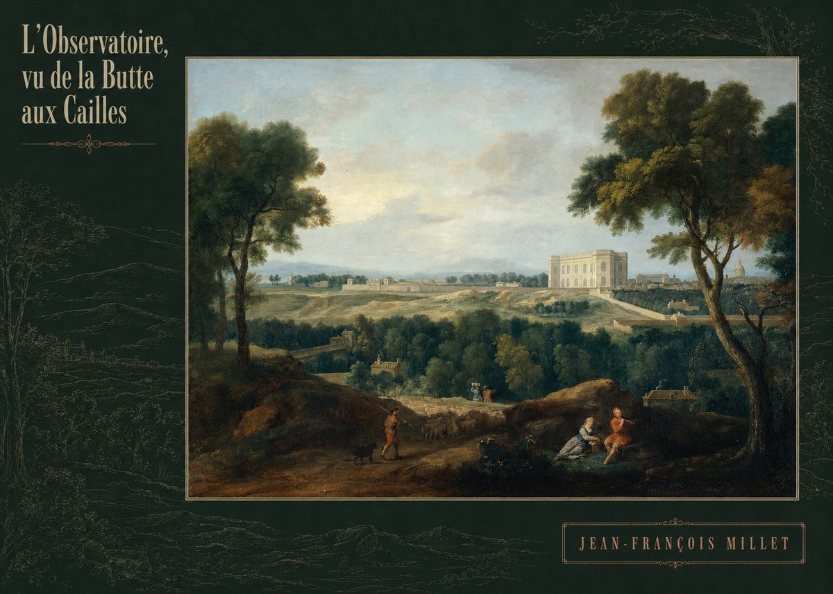 Jean-François Millet L'observatoire, Vu De La Butte Aux Cailles No6 - Póster