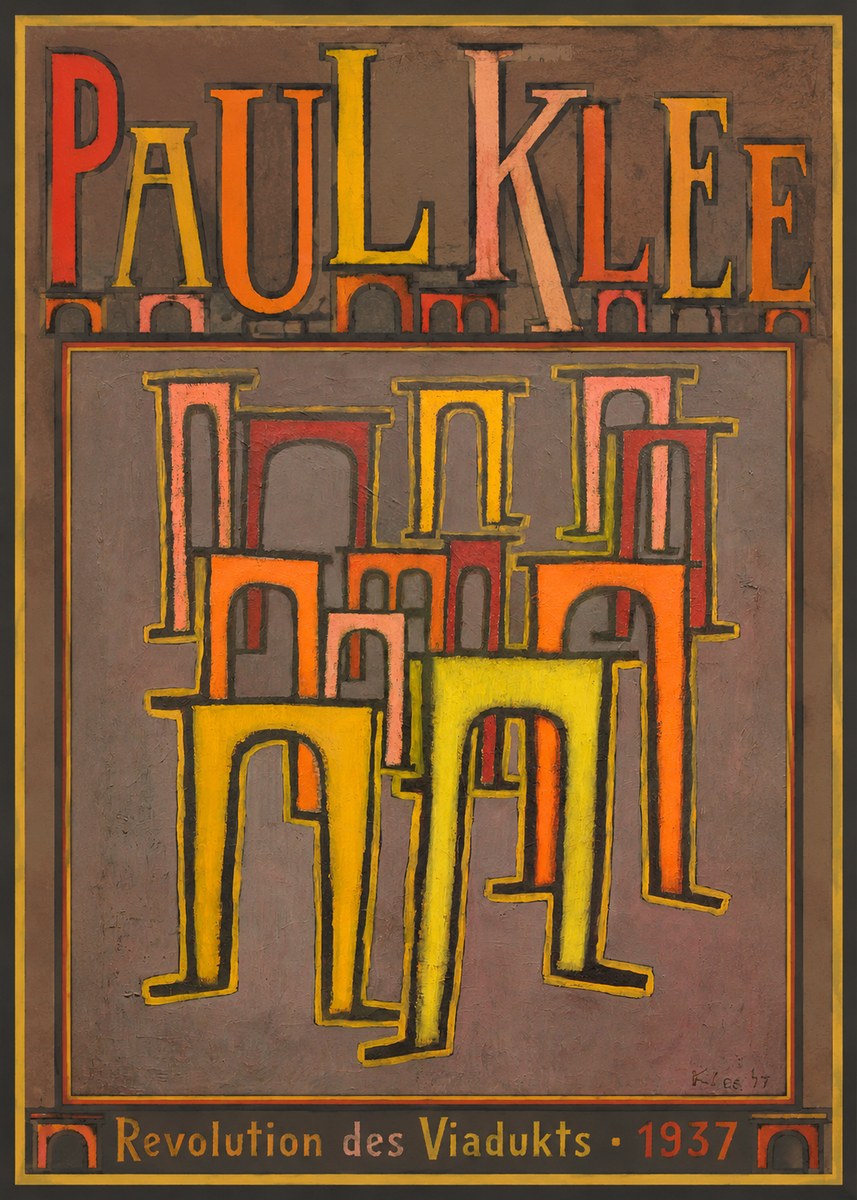 Paul Klee Revolution Des Viadukts No5 - Póster