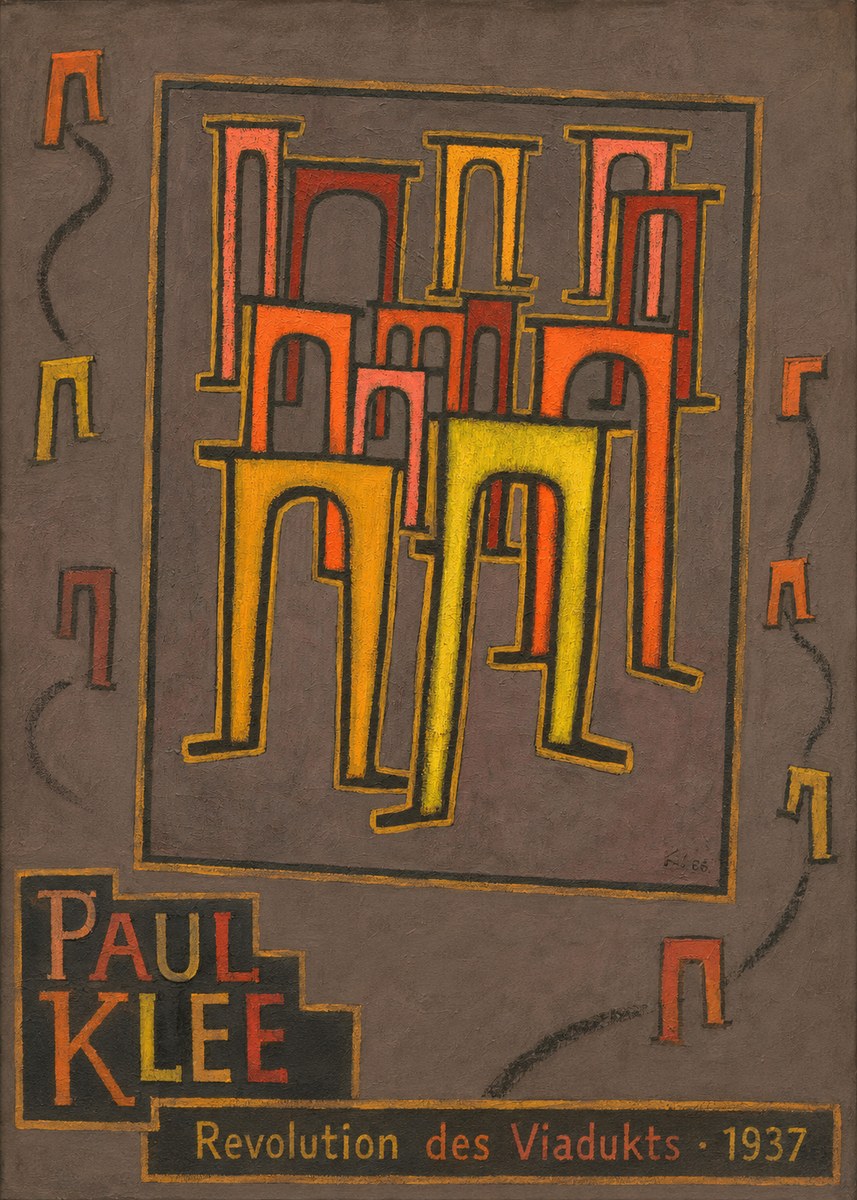 Paul Klee Revolution Des Viadukts No6 - Póster