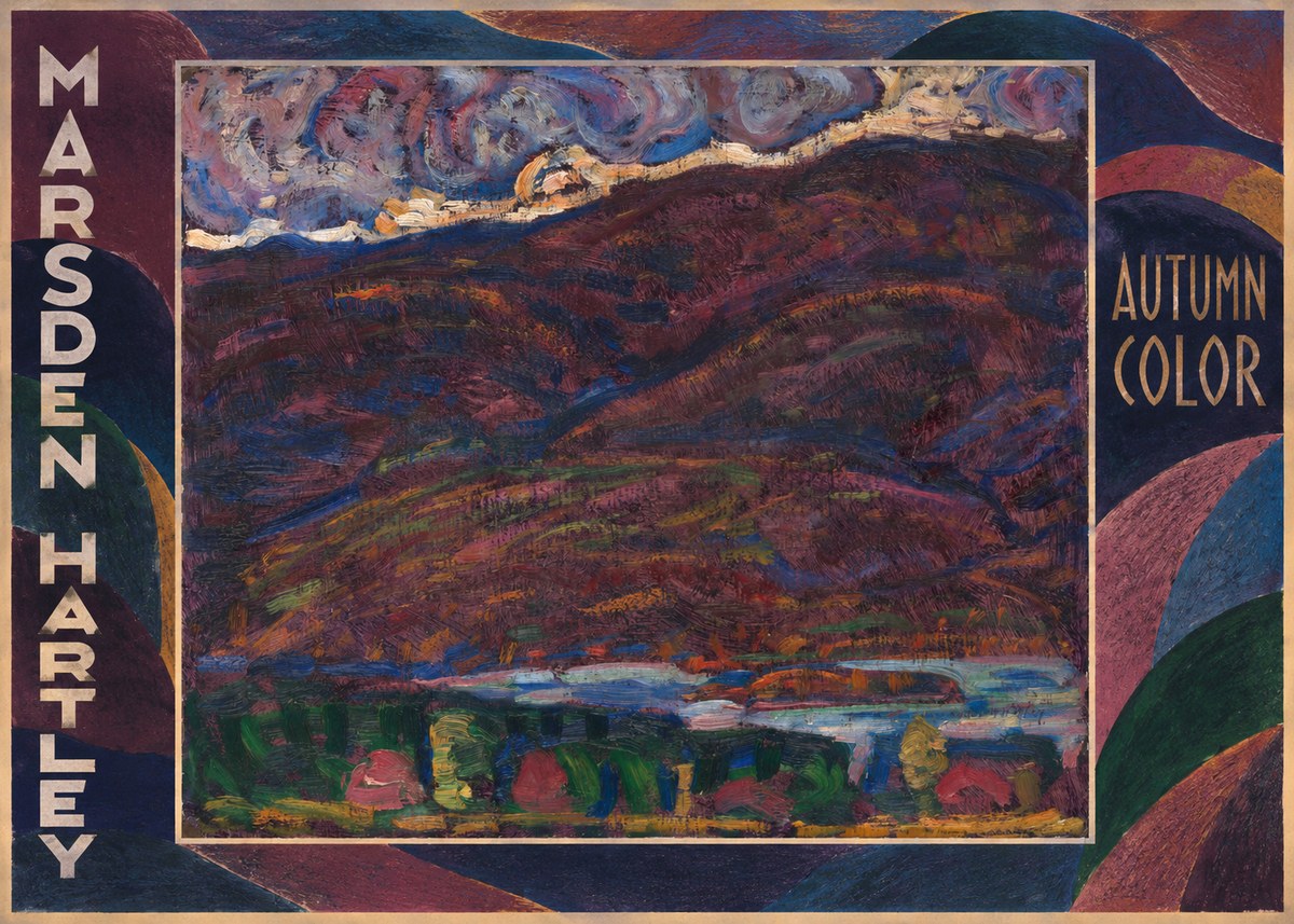 Marsden Hartley Autumn Color No1 - Póster