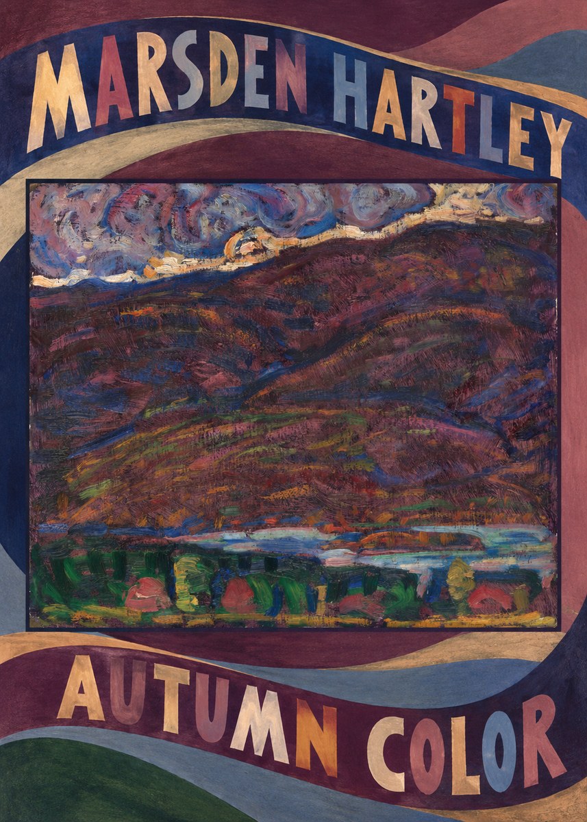 Marsden Hartley Autumn Color No3 - Póster