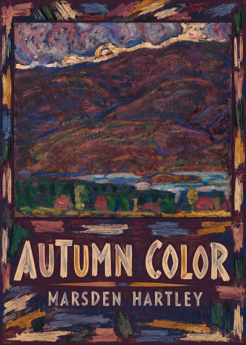 Marsden Hartley Autumn Color No5 - Póster