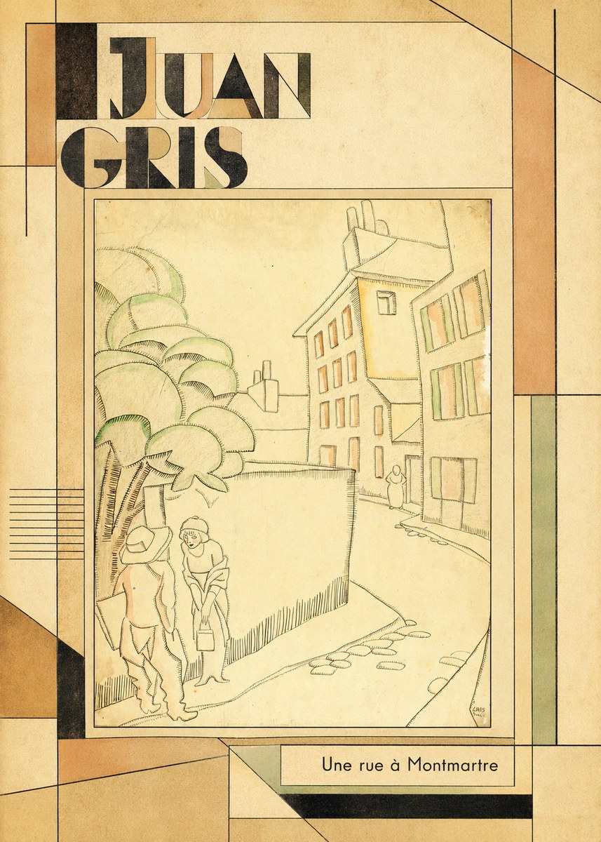 Juan Gris Une Rue À Montmartre No2 - Póster