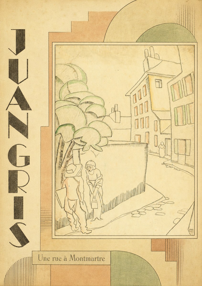 Juan Gris Une Rue À Montmartre No6 - Póster