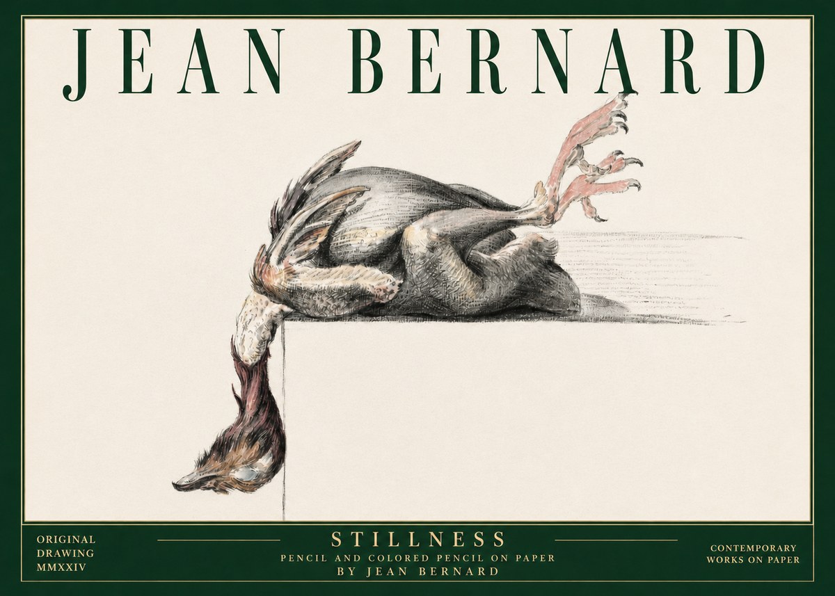 Jean Bernard Stillness No3 - Póster