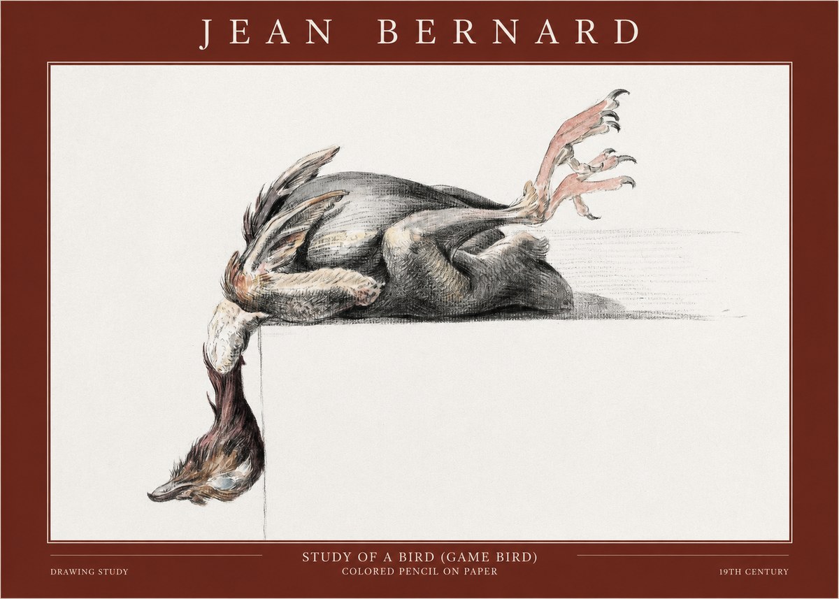Jean Bernard Stillness No4 - Póster