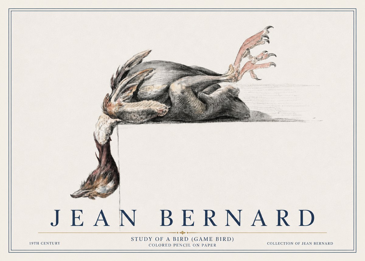 Jean Bernard Stillness No6 - Póster