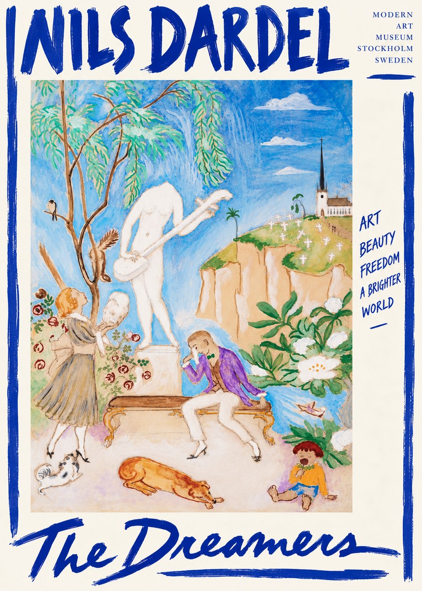 Nils Dardel The Song No5 - Póster