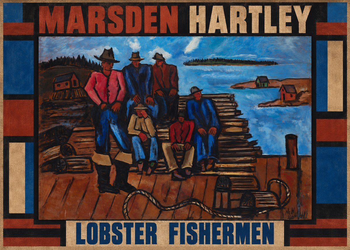 Marsden Hartley Lobster Fishermen I No2 - Póster