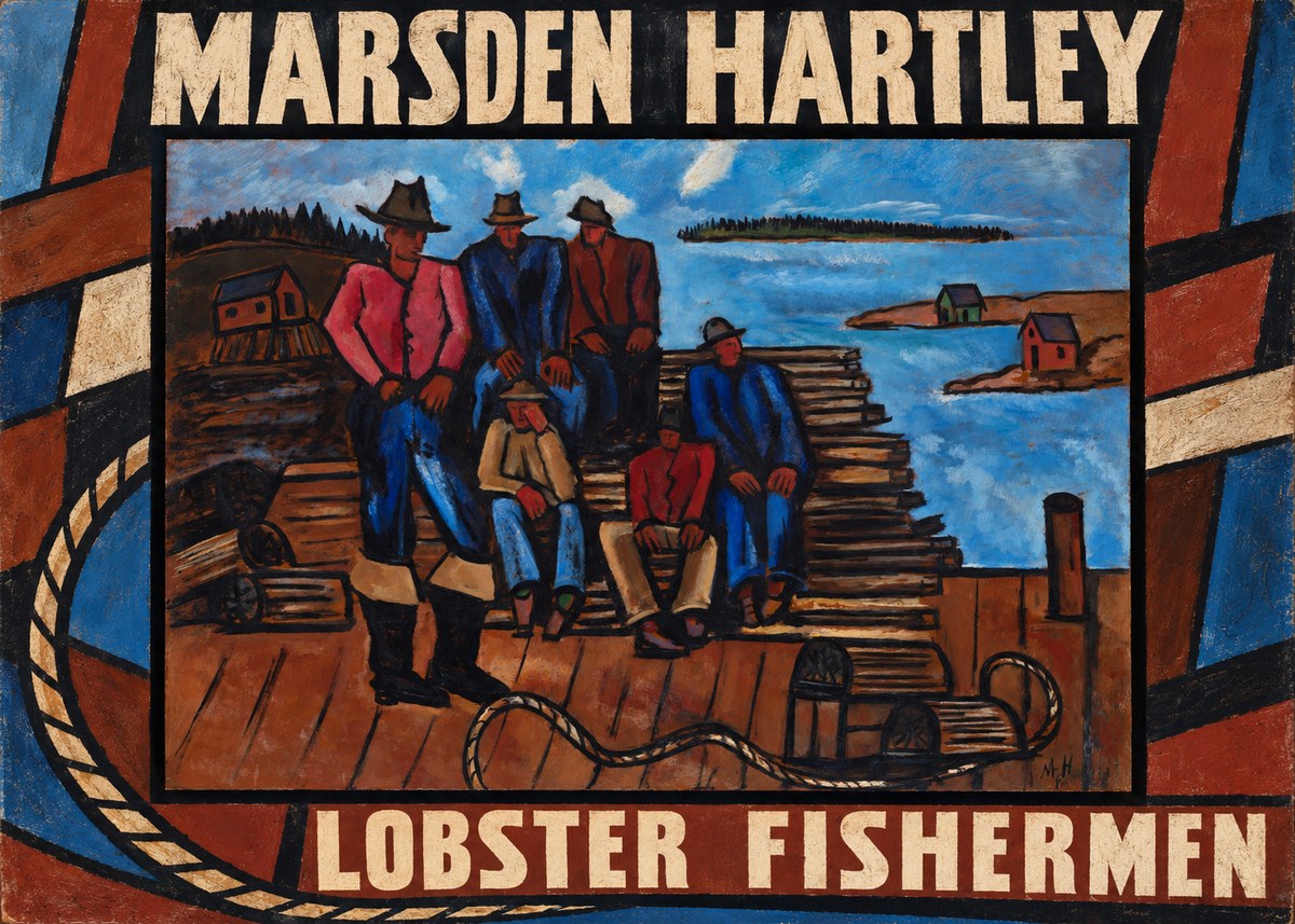 Marsden Hartley Lobster Fishermen I No3 - Póster