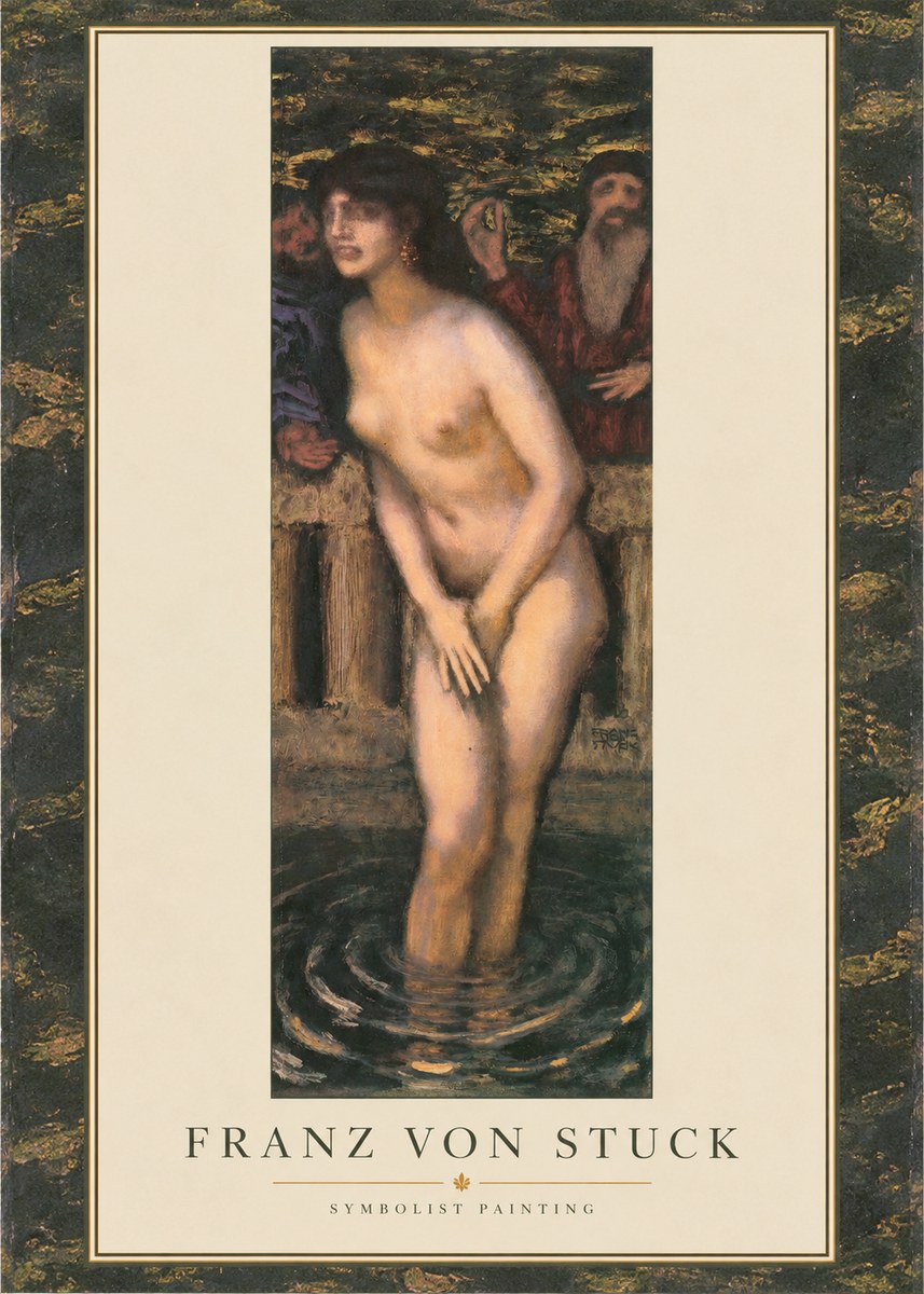 Franz von Stuck Susanna No1 - Póster