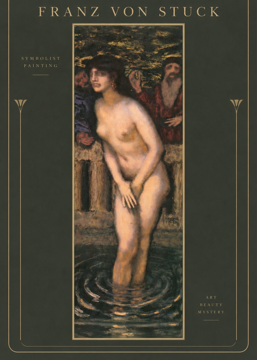 Franz von Stuck Susanna No2 - Póster