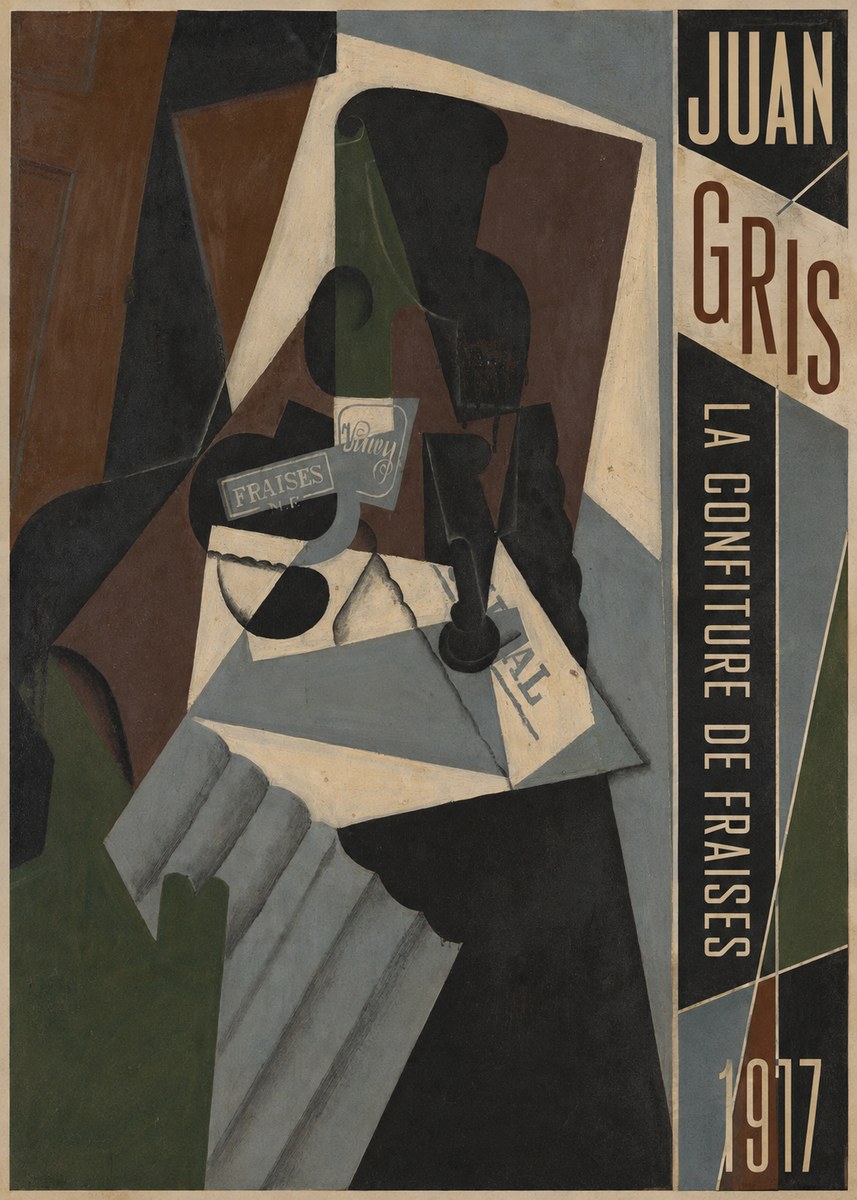 Juan Gris La Confiture De Fraises No3 - Póster