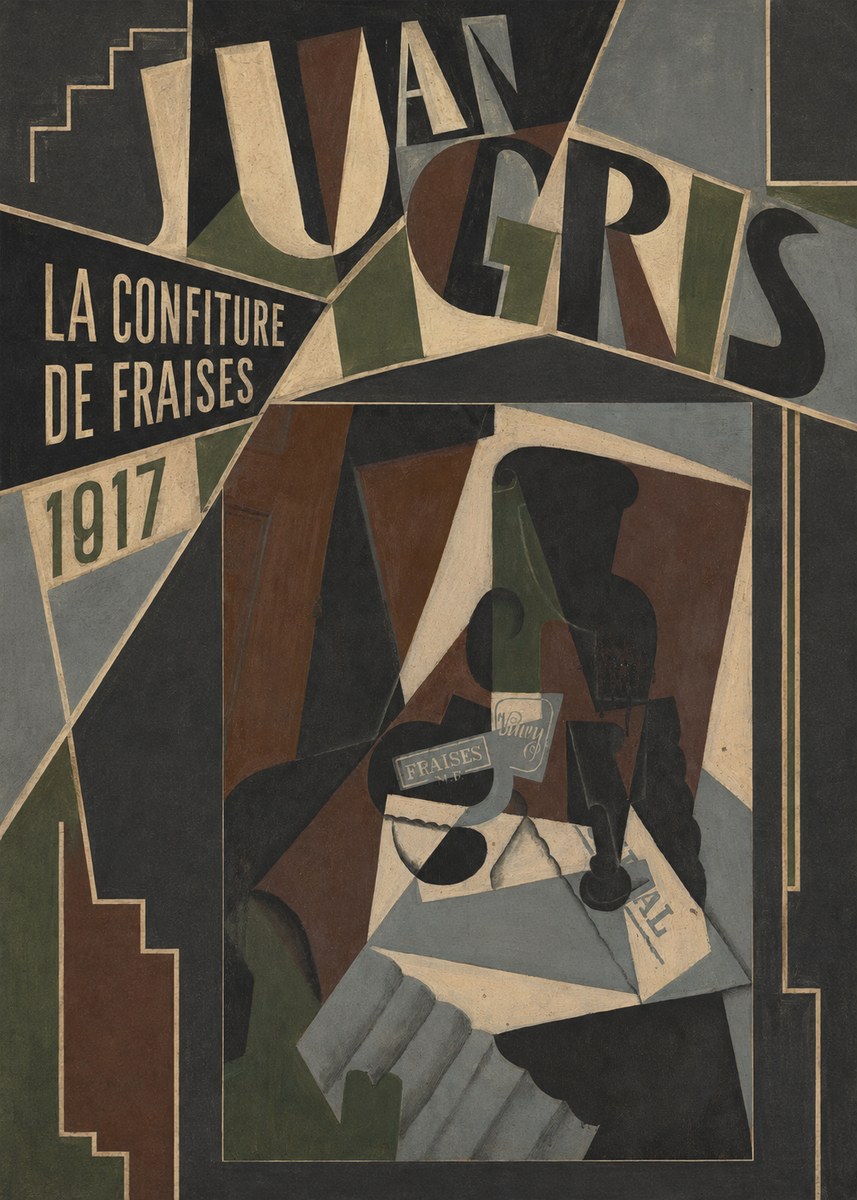 Juan Gris La Confiture De Fraises No5 - Póster