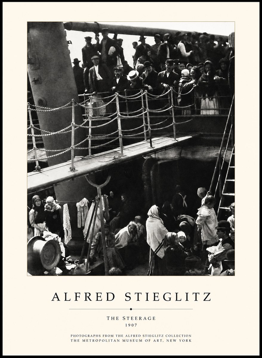 Alfred Stieglitz The Steerage – 1907 No5 - Póster