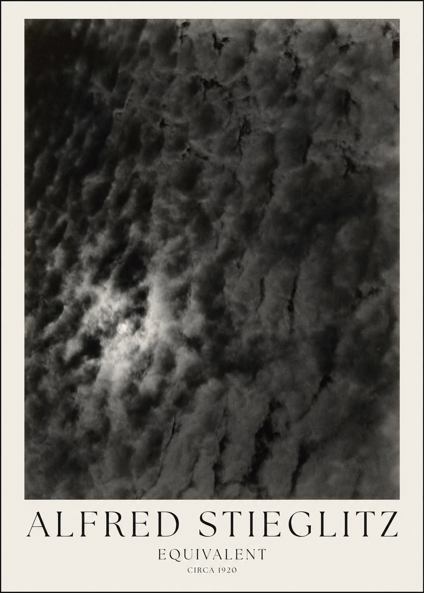 Alfred Stieglitz Equivalent II No1 - Póster