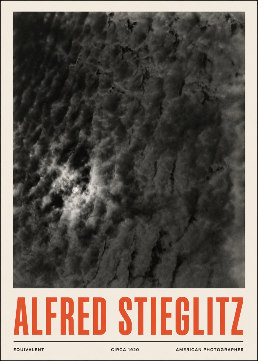 Alfred Stieglitz Equivalent II No6 - Póster