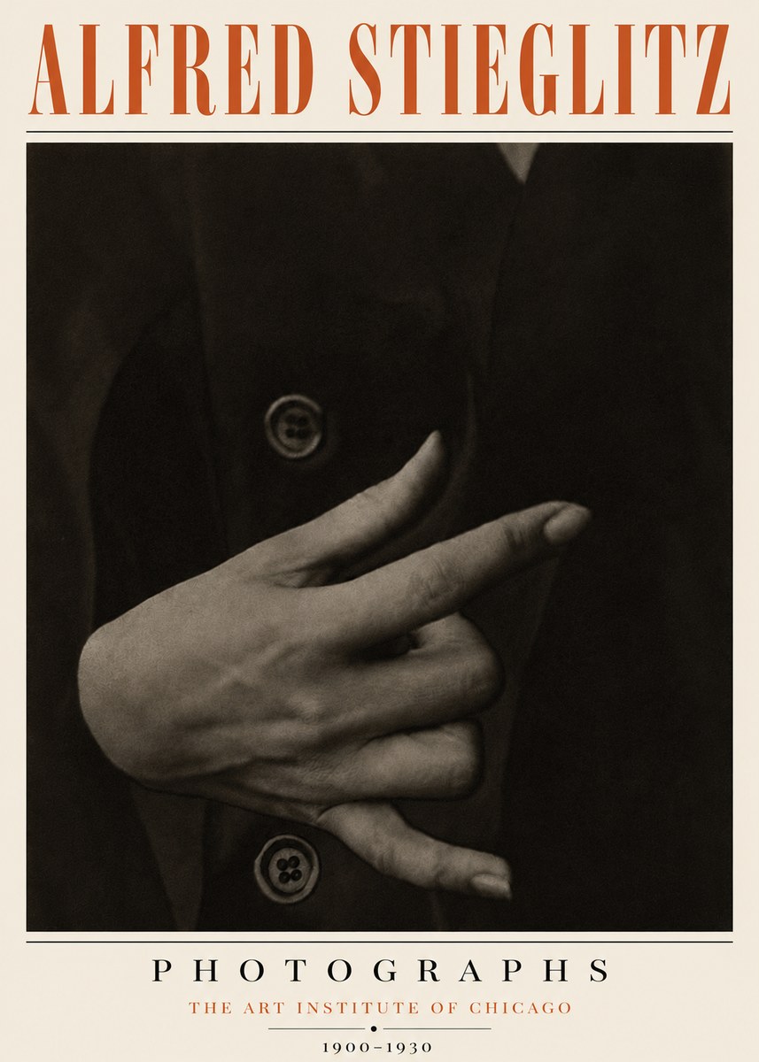 Alfred Stieglitz Hands No6 - Póster