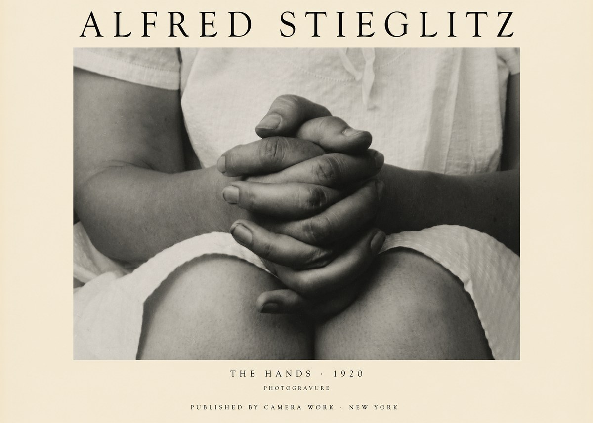 Alfred Stieglitz The Hands No1 - Póster