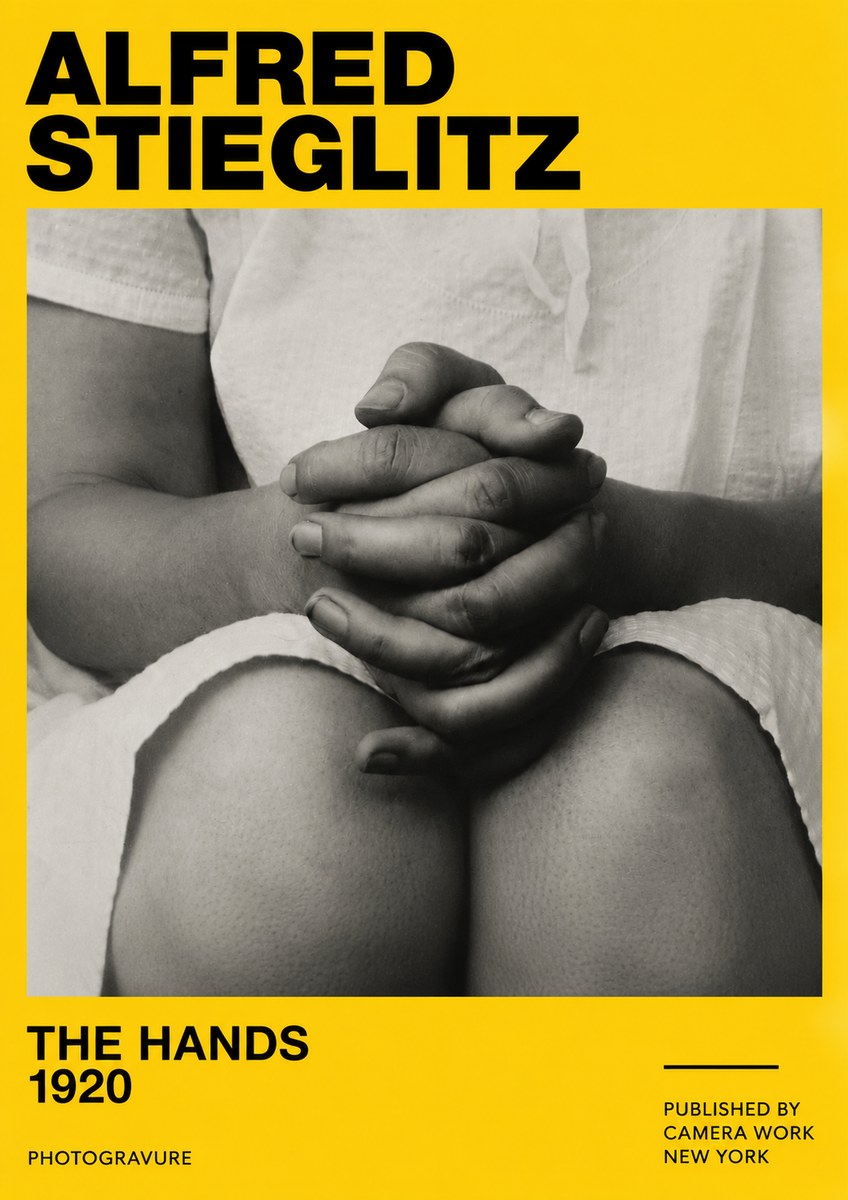 Alfred Stieglitz The Hands No4 - Póster