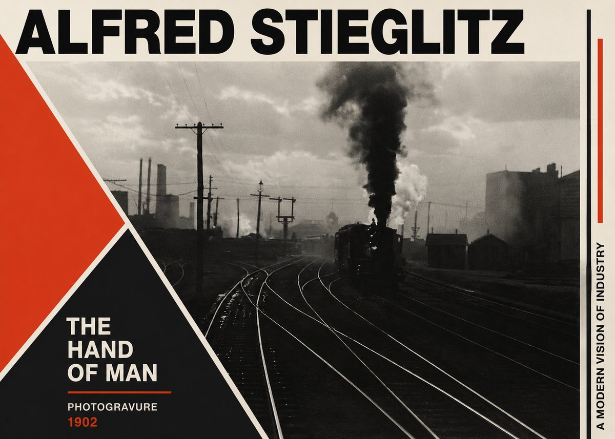Alfred Stieglitz The Hand of Man I No4 - Póster