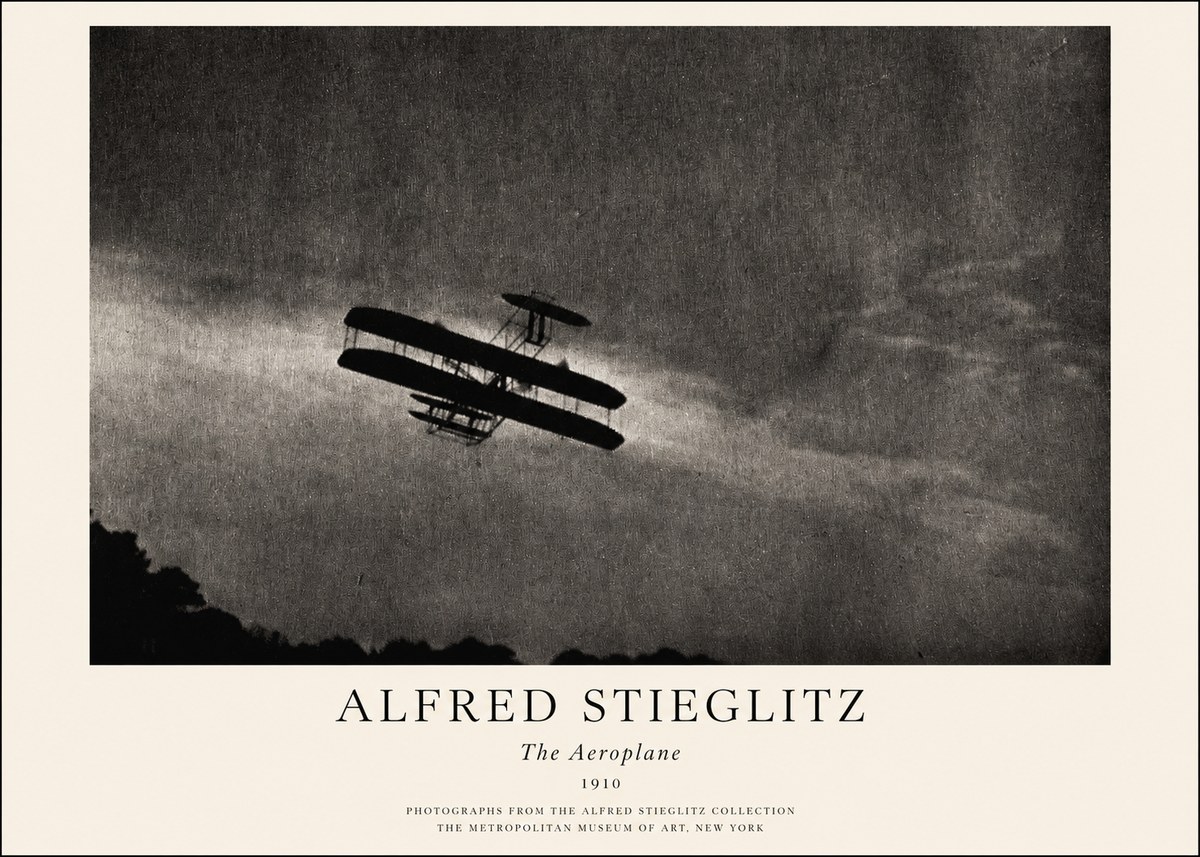 Alfred Stieglitz The Aeroplane No1 - Póster