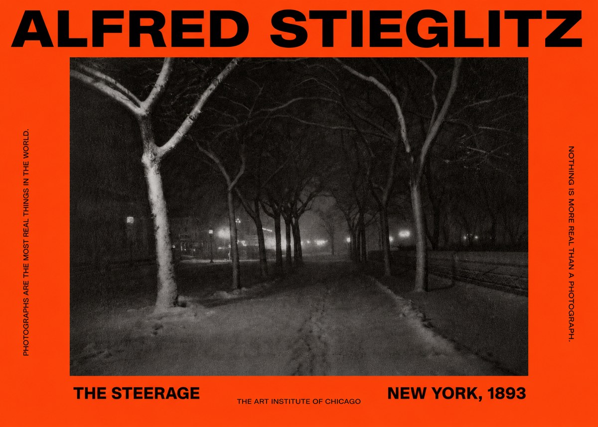 Alfred Stieglitz Winter—fifth Avenue, New York No5 - Póster
