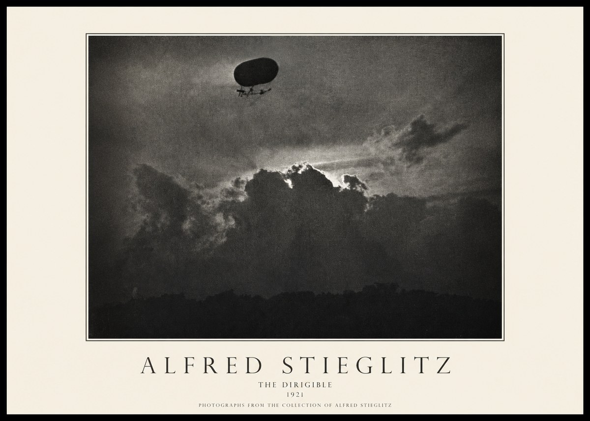 Alfred Stieglitz The Dirigible No1 - Póster