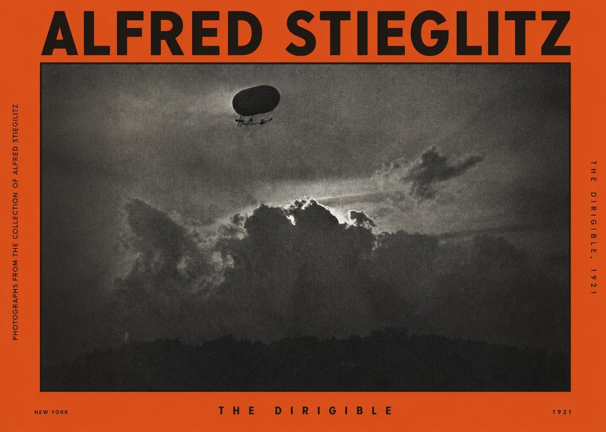 Alfred Stieglitz The Dirigible No2 - Póster
