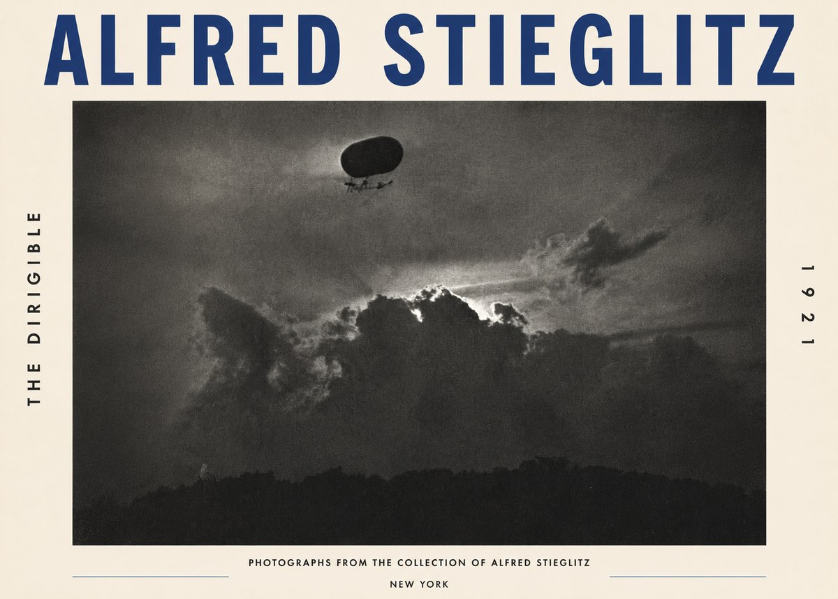 Alfred Stieglitz The Dirigible No4 - Póster