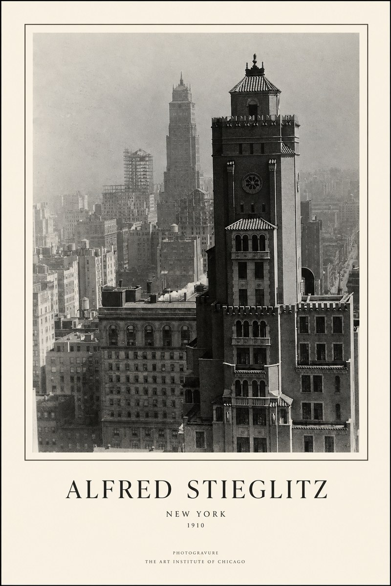 Alfred Stieglitz New York No1 - Póster