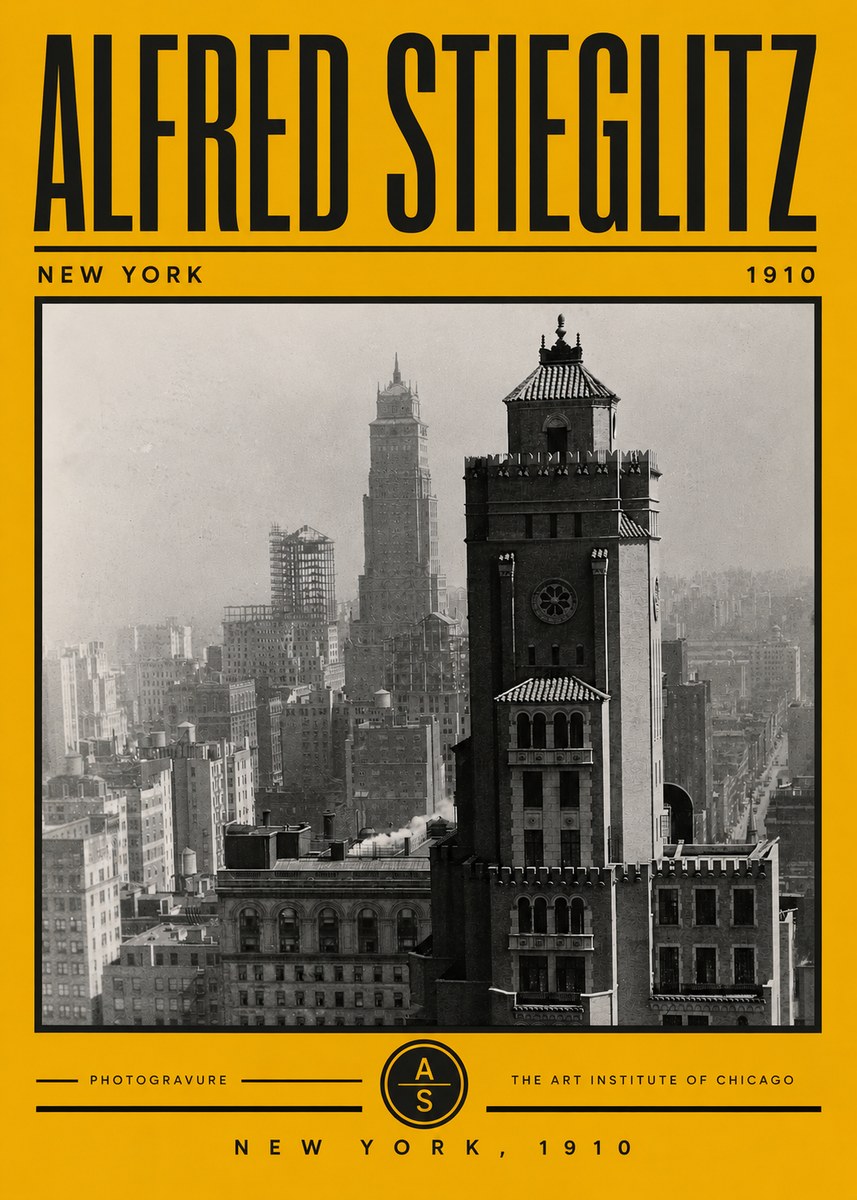 Alfred Stieglitz New York No5 - Póster