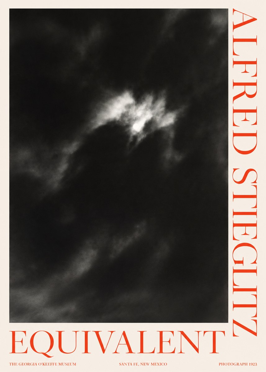 Alfred Stieglitz Equivalent IV No2 - Póster