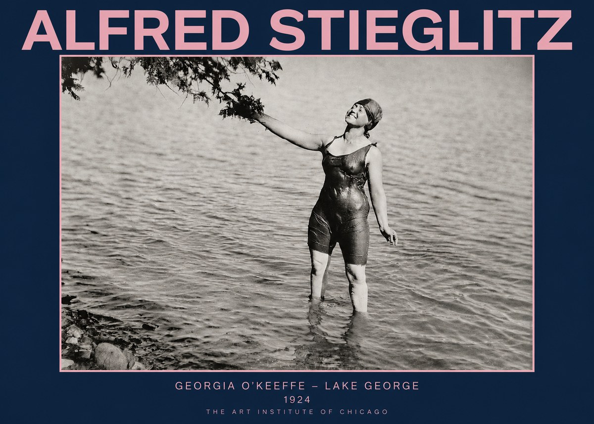 Alfred Stieglitz Lake George No3 - Póster