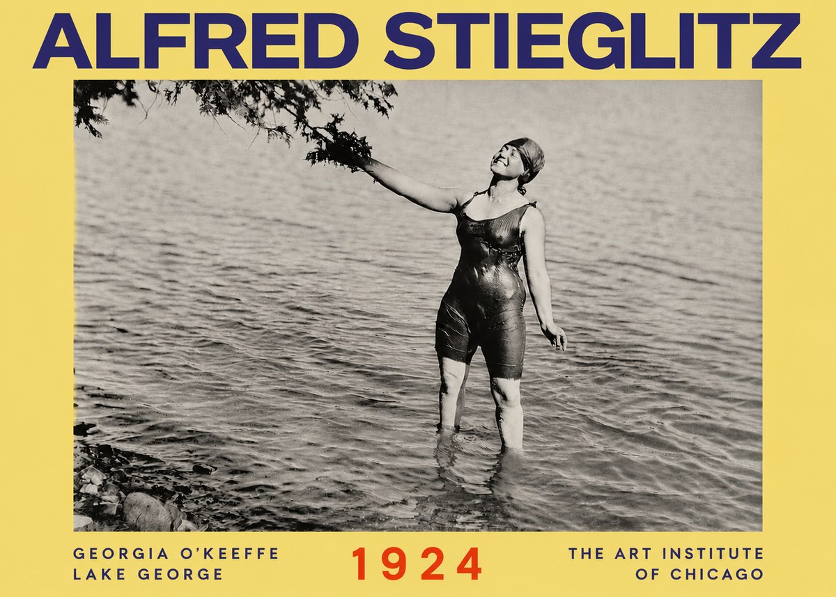 Alfred Stieglitz Lake George No4 - Póster