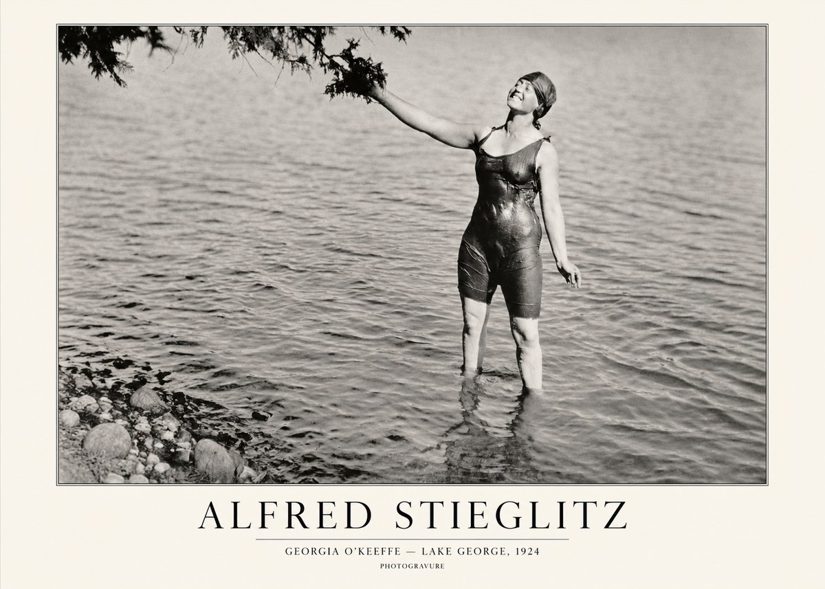 Alfred Stieglitz Lake George No6 - Póster
