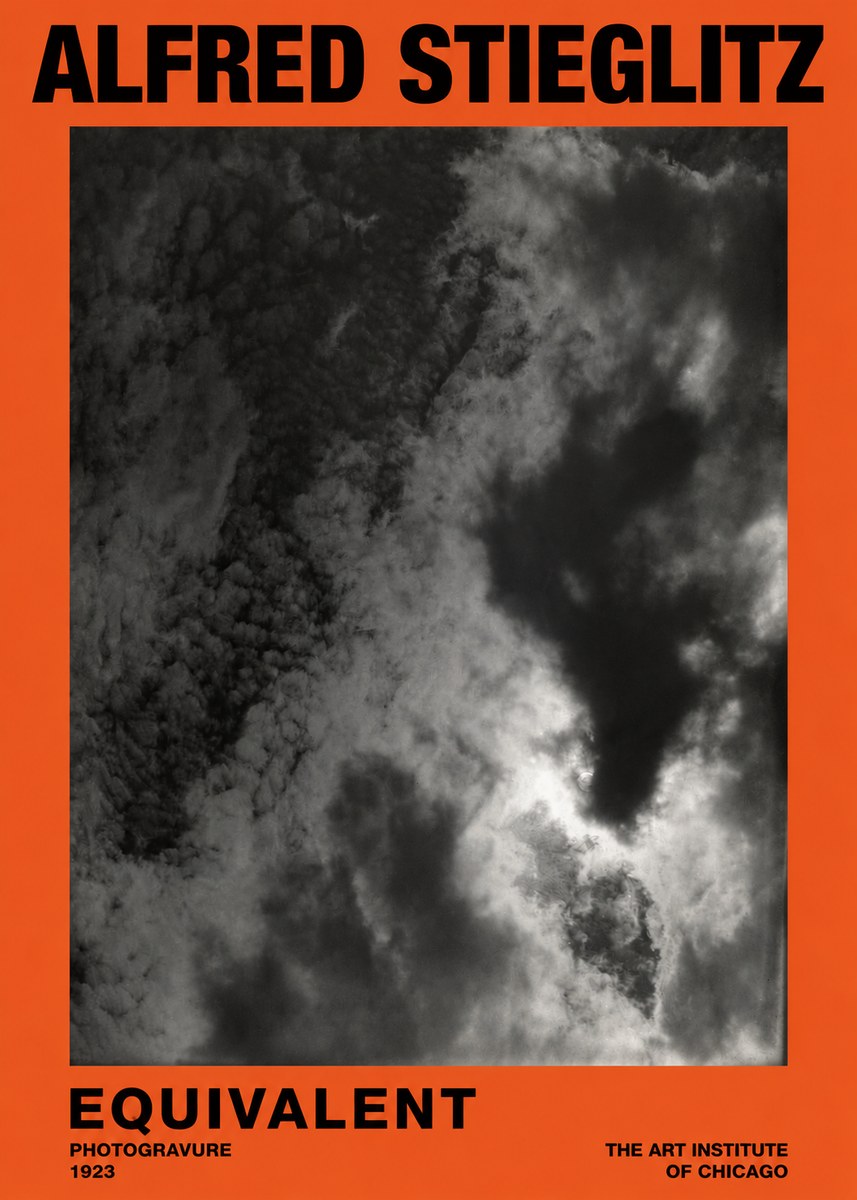 Alfred Stieglitz Equivalent V No2 - Póster