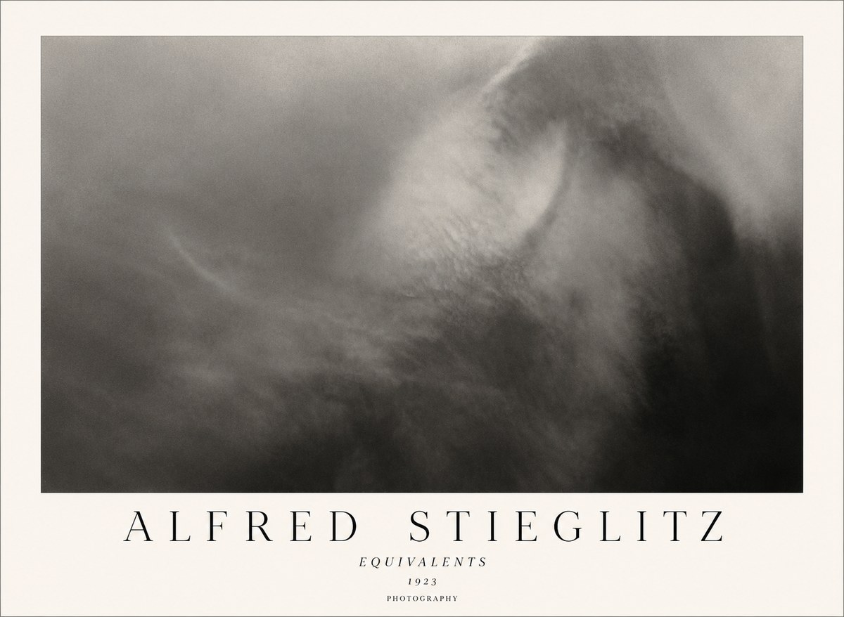 Alfred Stieglitz Equivalents III No1 - Póster