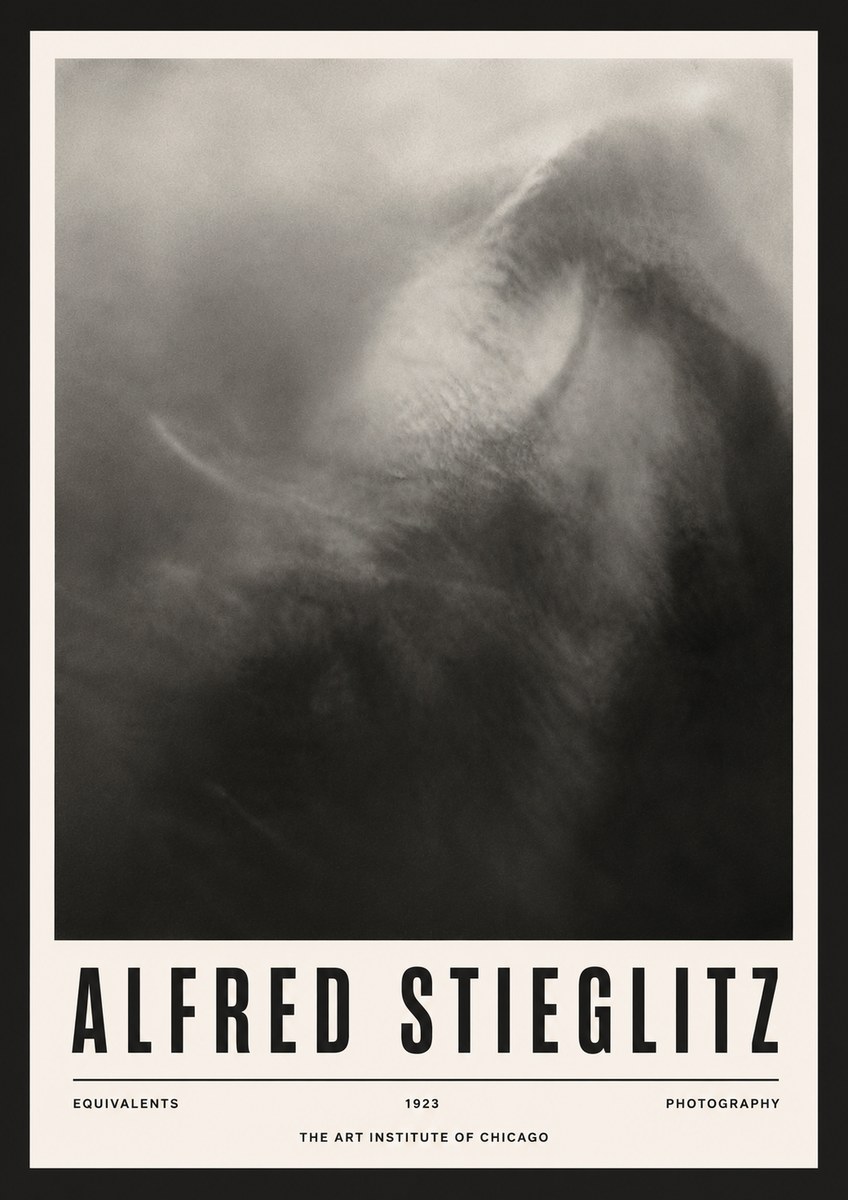 Alfred Stieglitz Equivalents III No4 - Póster