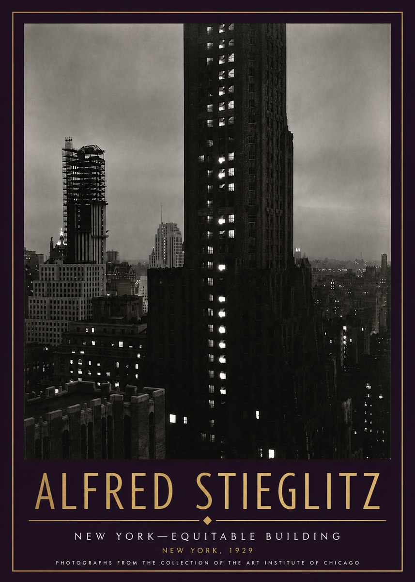 Alfred Stieglitz New York—equitable Building No4 - Póster
