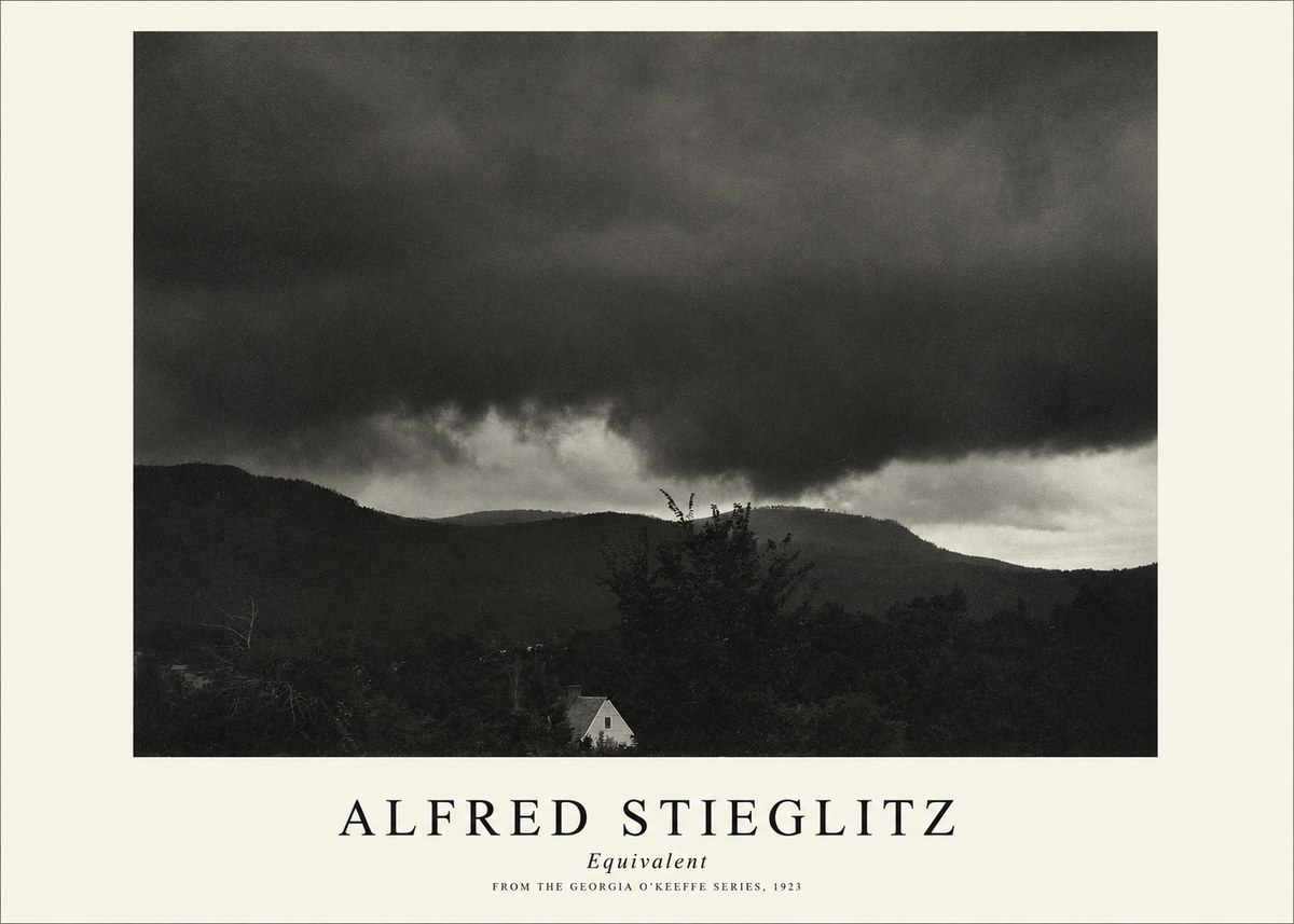 Alfred Stieglitz Equivalent VI No1 - Póster