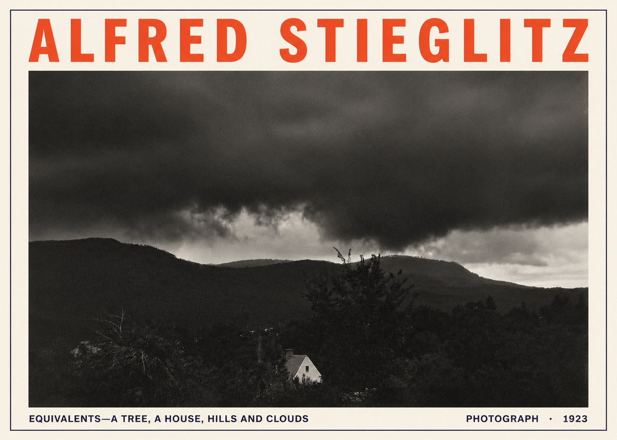 Alfred Stieglitz Equivalent VI No6 - Póster