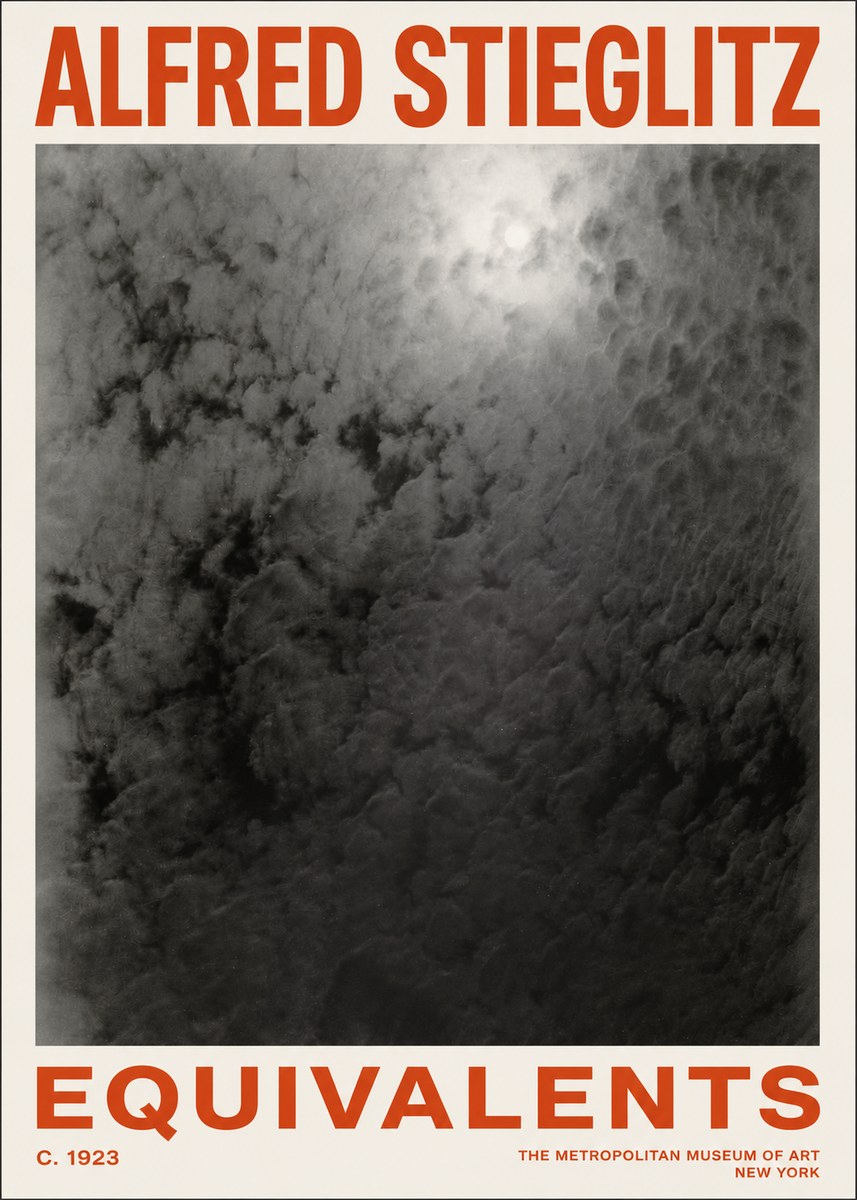 Alfred Stieglitz Equivalents IV No2 - Póster