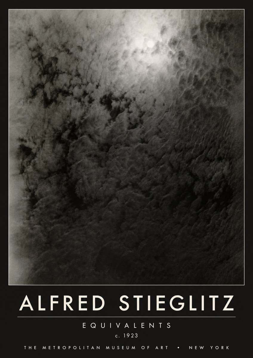 Alfred Stieglitz Equivalents IV No6 - Póster
