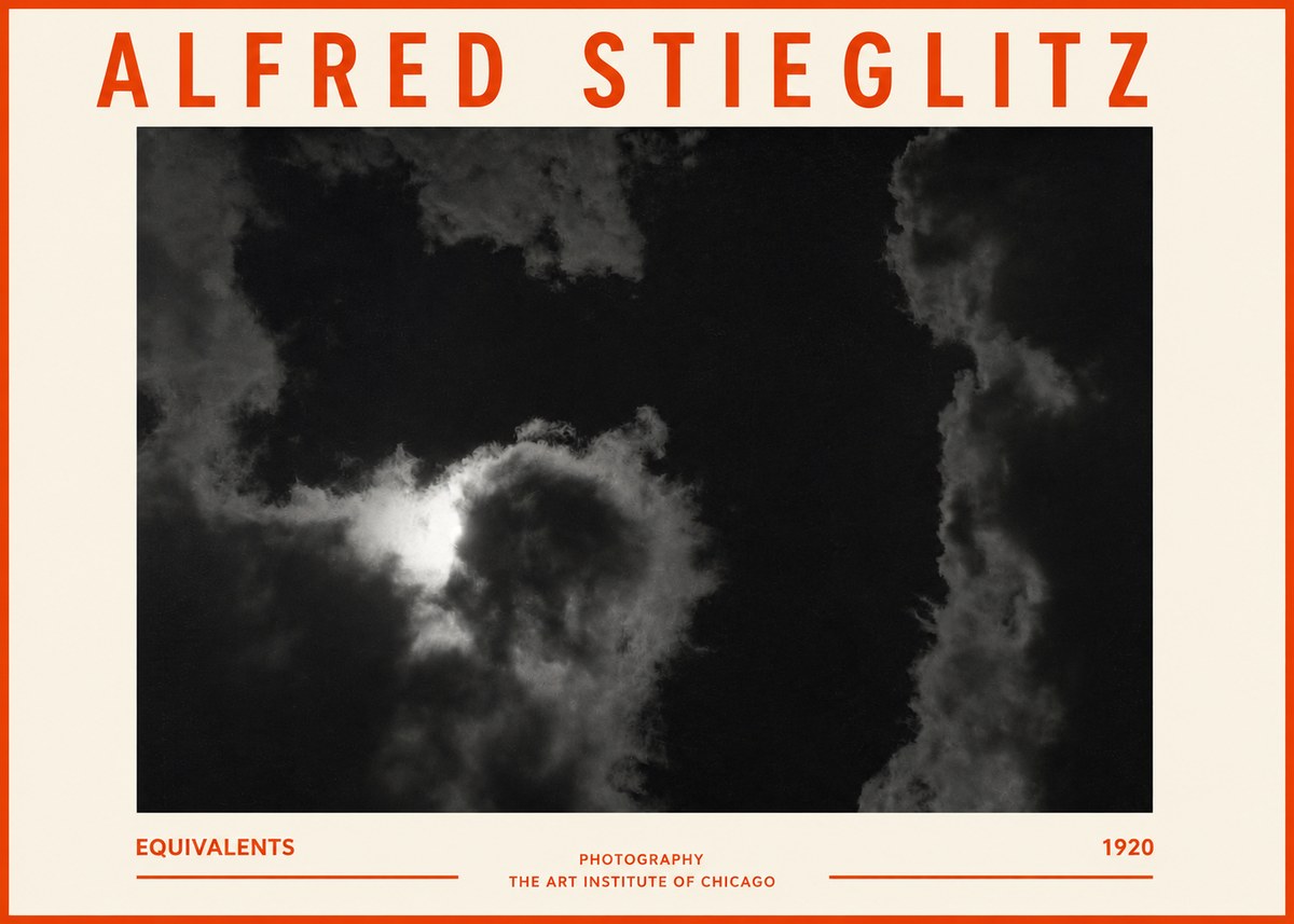 Alfred Stieglitz Equivalents V No2 - Póster