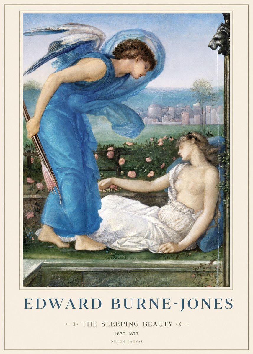 Edward Burne-Jones The Sleeping Beauty No1 - Póster