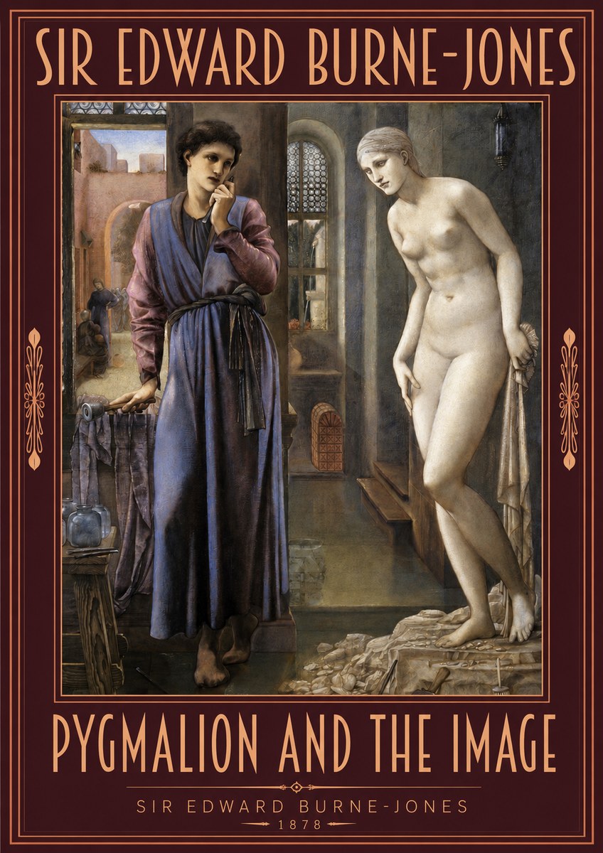 Edward Burne-Jones Pygmalion and the Image No3 - Póster