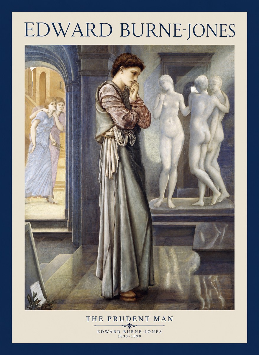 Edward Burne-Jones The Prudent Man No1 - Póster