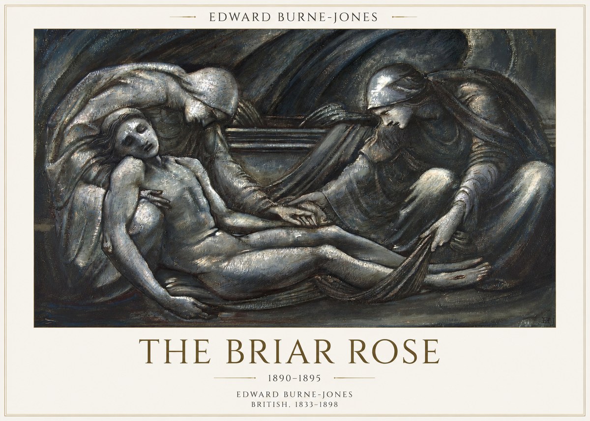 Edward Burne-Jones The Briar Rose No1 - Póster