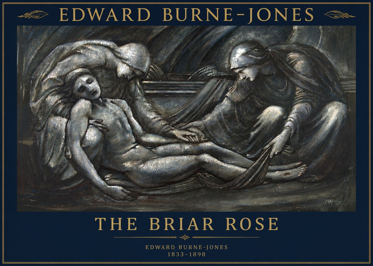 Edward Burne-Jones The Briar Rose No2 - Póster